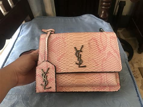 ysl fake python rock